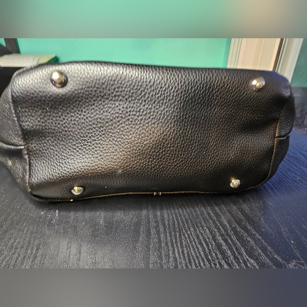 Tignanello Black and Cream Two-Toned Purse - Picture 3 of 15